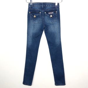 HUdson Flap Pocket Girls Skinny Jjeans Size 10